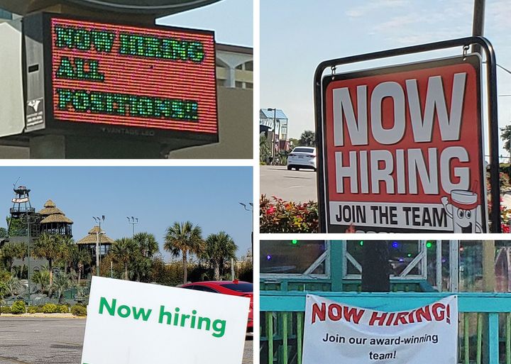 Help Wanted Signs in Myrtle Beach